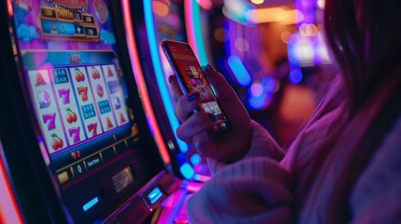 m9pp Live Casino Mobile ဖုန်းဖြင့် ကစားနေသော ပုံ